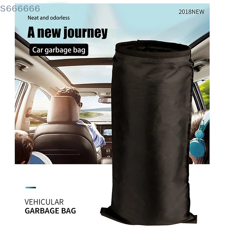 

Car Seat Back Trash Holder Hanging Sandbag Garbage Storage Trash Container Car Trash Containers Cleaning Tools
