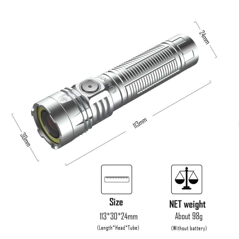 Imagem -05 - Lanterna Led de Alta Potência Edc Autodefesa Barraca Lanterna de Acampamento Cob Luz Vermelha Cauda Magnética Usb c Lâmpada Recarregável Tocha w1 ch