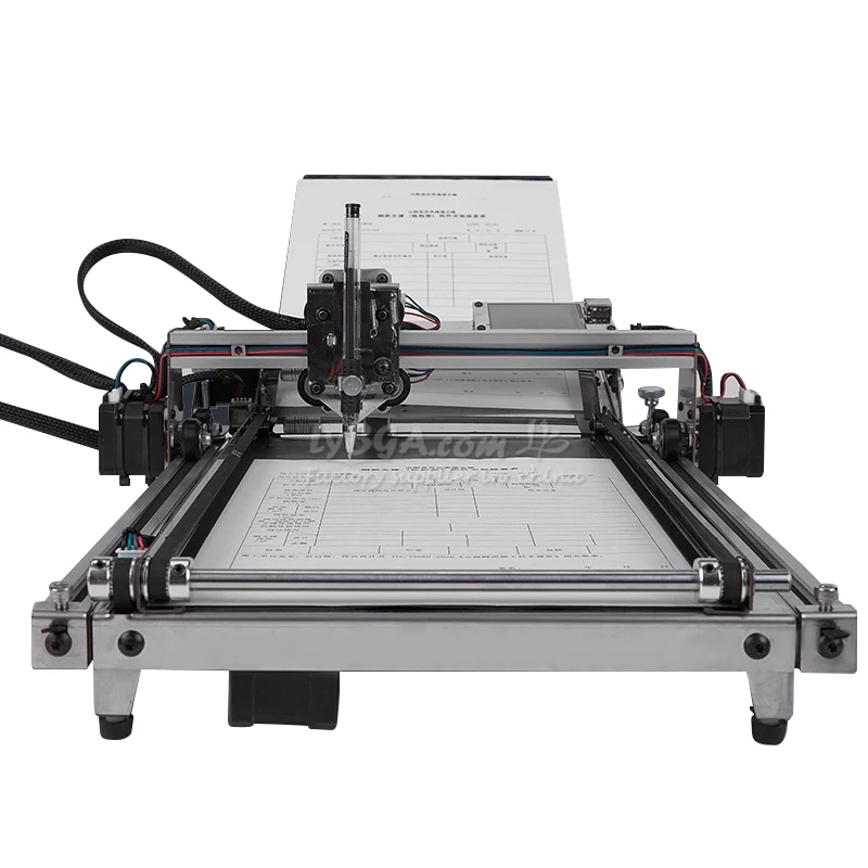 LY A4 Size Professional Assembled Auto Paper Feeding Drawbot Pen Writing Drawing Robot Machine Lettering Corexy Normal Version
