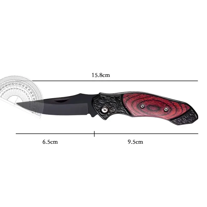 Folding Knife Tactical Survival Emergency Self Defense Knife Portable Outdoor Camping Fruit Opening Letter Pocket Knife EDC Tool