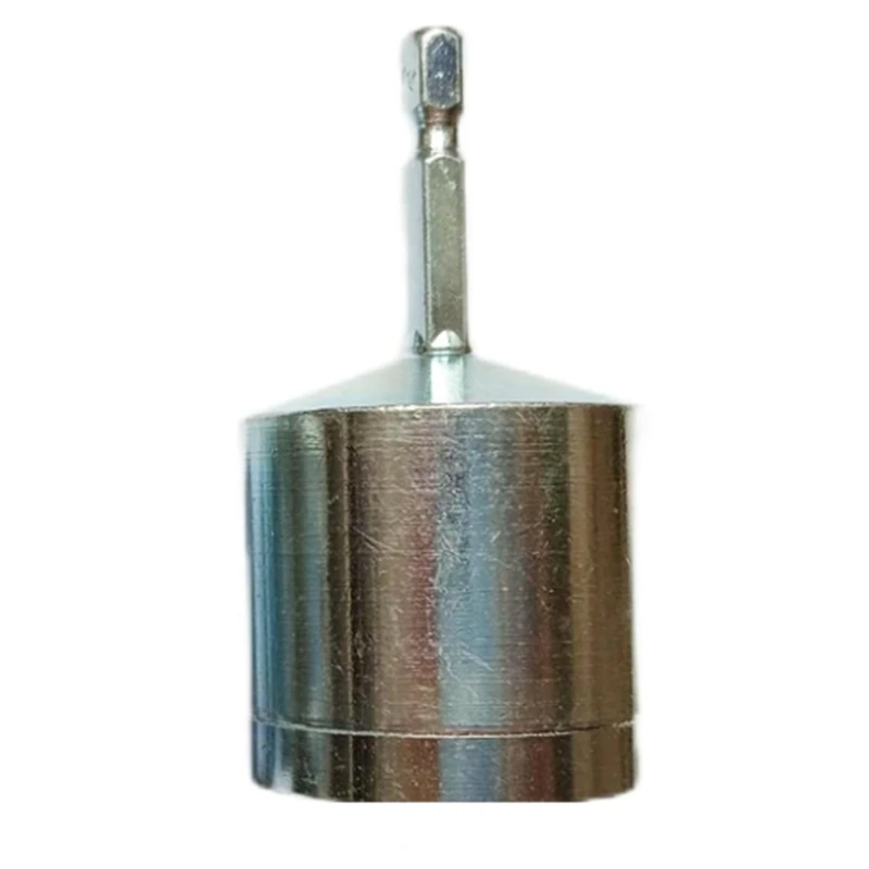 Copper Pipe Pipeline Cleaning Brush All-Metal HVAC Duct Cleaning Brush Drill Durable Easy Install