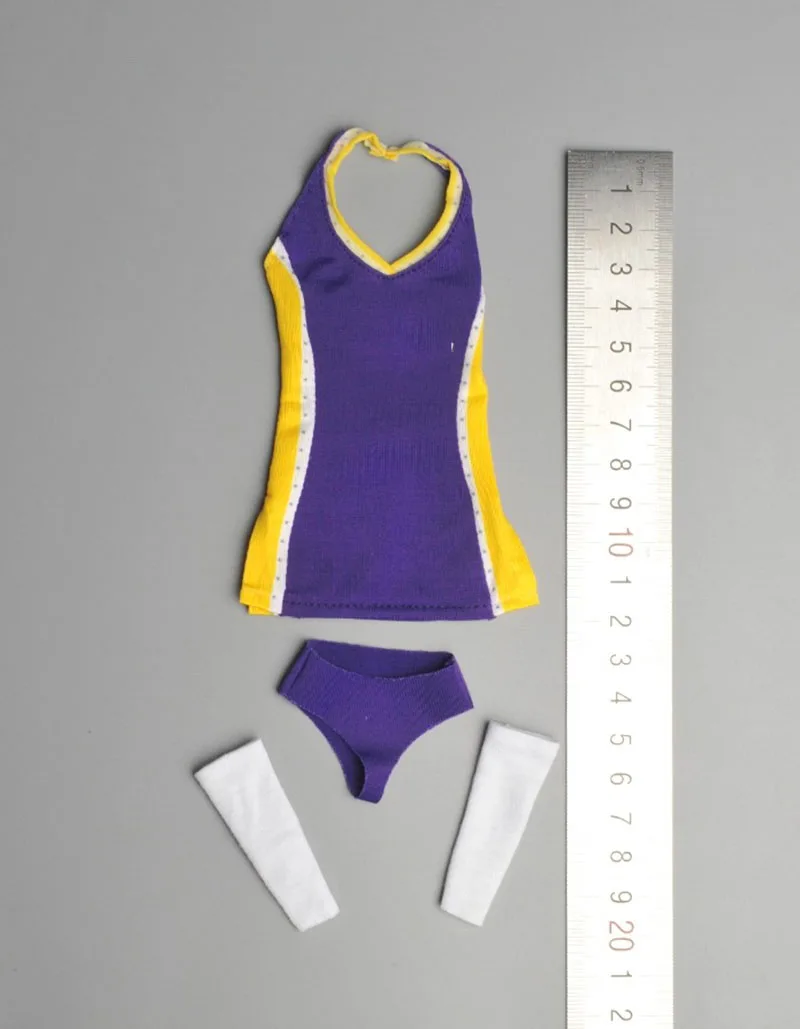 Maestro Studio 1/6 Schaal Vrouwelijke Cheerleading Kostuum Basketbal Sportkleding Model Voor 12 ''Actiefiguurlichaam