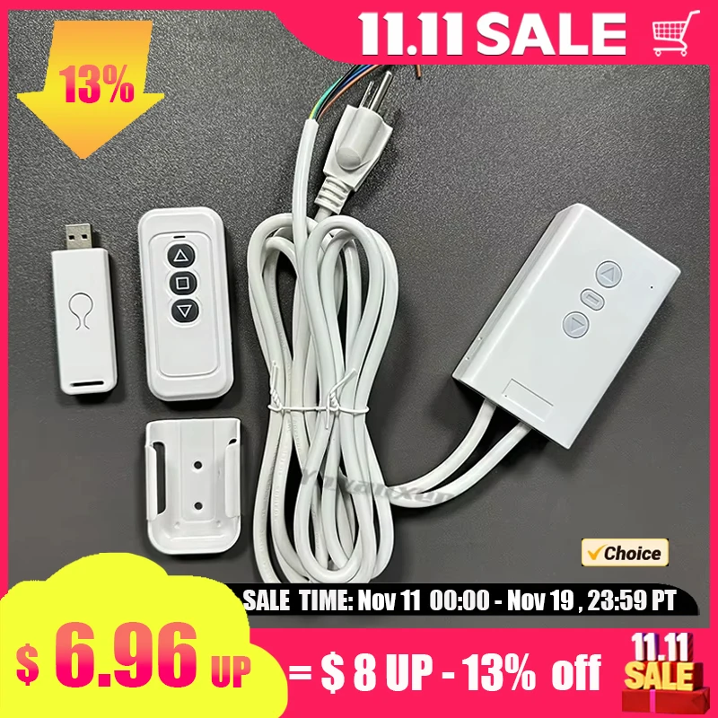 2025 Nuovo telecomando universale senza fili per proiettore elettrico Controller per ascensore schermo 315/433 MHz Accessori per proiettori