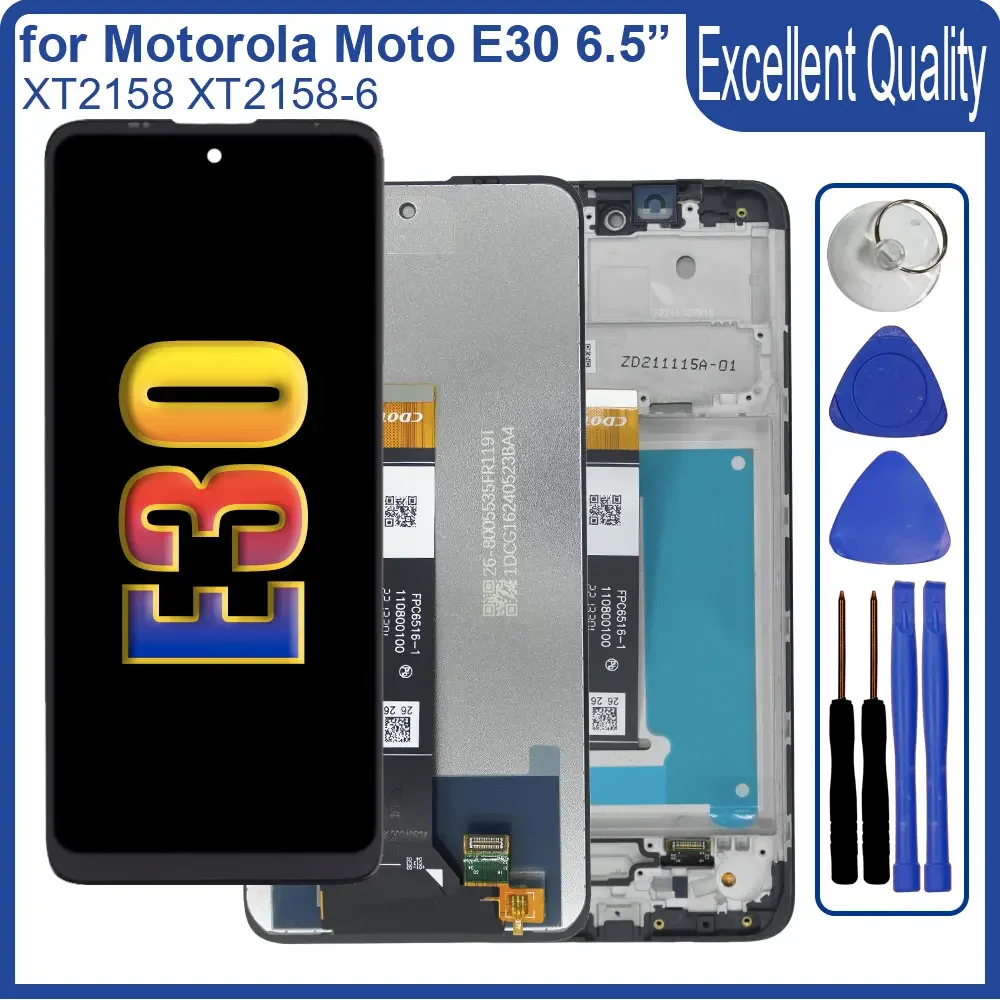 

New LCD Display for Motorola Moto E30 XT2158-6 LCD Display Touch Screen Digitizer Replacemnet for Moto E30 XT2158-6 LCD Display