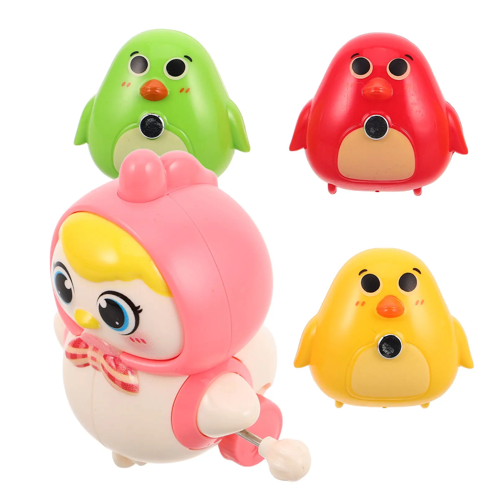 1세트 바람으로 움직이는 닭 세트, 자석으로 흔들리는 병아리, 초기 발달, 스프링 파티 선물 장식품