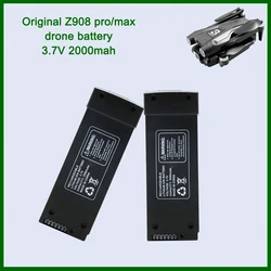 Z908Pro Drone Battery Original 3.7V 2000MAh Rechargeable Battery For Z908 Pro MAX Li-po Battery Packs Quadcopter Accessoires