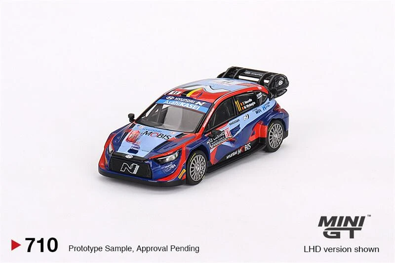 

MINI GT 1:64 Hyundai i20 N Rally1 2023 Rally LHD Diecast Model Car