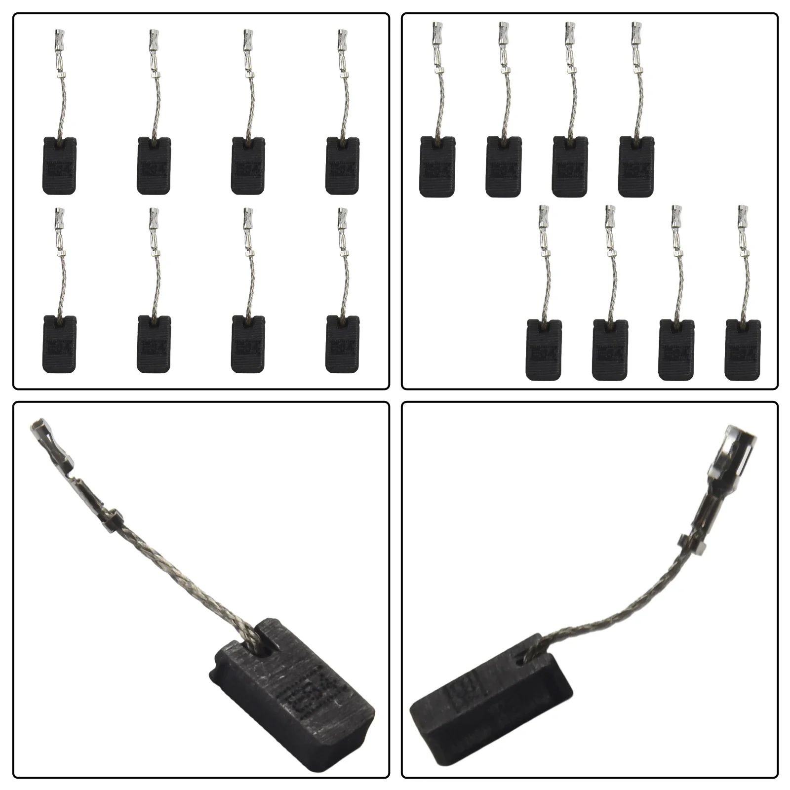 8Pcs 5x10x16mm Carbon Brush For Bosch GWS 1000 1100 1400 10 11 14 15-125 150 Angle Grinder Electric Hammer Drill Circular Saw