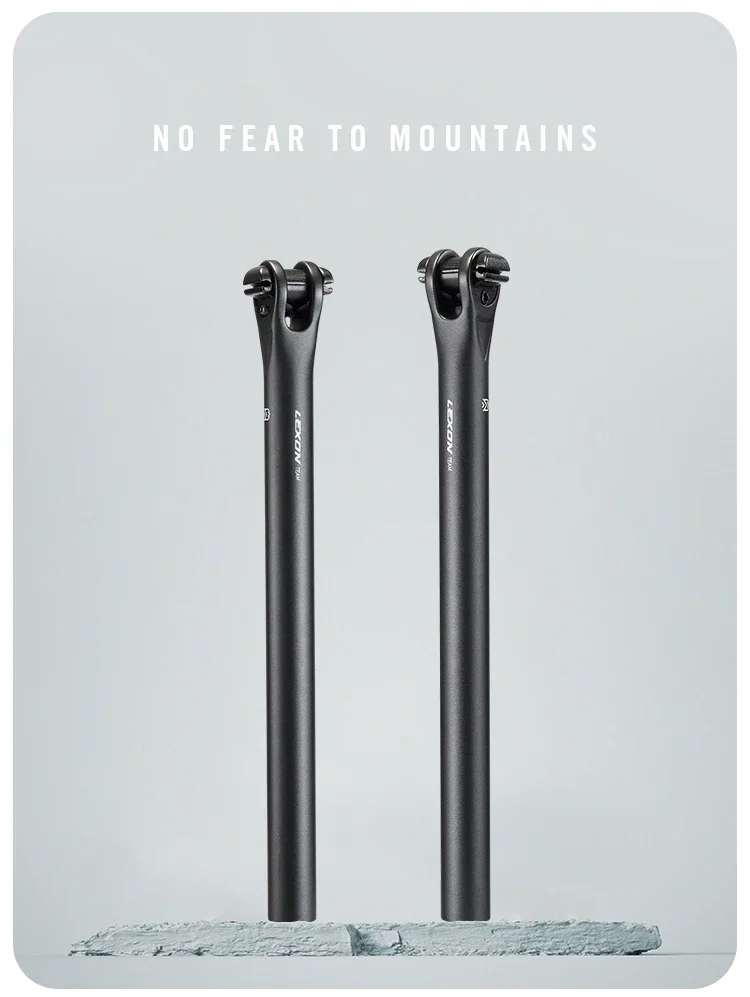 RYET Sattelstütze aus Kohlefaser, 27,2/31,6 mm, 400 mm, leicht, matt, für Rennrad, MTB, Fahrrad, Sattelstütze für Radfahren, Fahrradsattelklemme – Detail 9