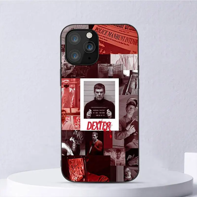 TV Show Dexter Morgan Phone Case For iPhone 11 12 Mini 13 14 Pro XS Max X 8 7 6s Plus 5 SE XR Shell