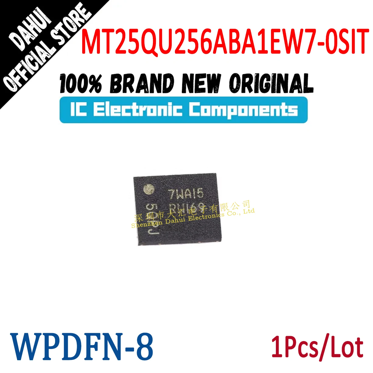 

MT25QU256ABA1EW7-0SIT RW169 WPDFN-8 Memory chip IC new original