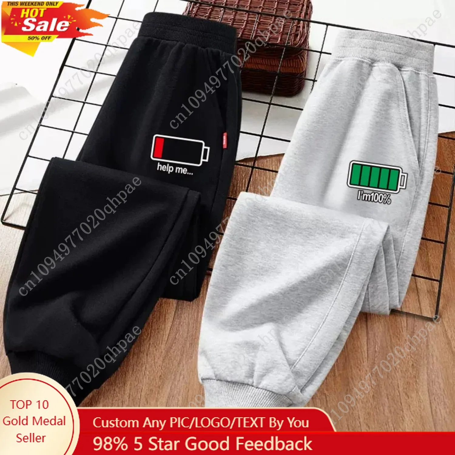 

Children Autumn Trousers Battery Pattern Long Pant Boys Jogging Sweatpants Teen Brand Clothing 3-14Y