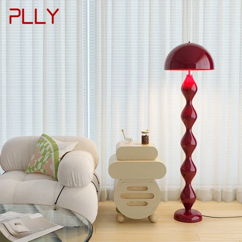 

PLLY Nordic Mushroom Floor Lamp Modern Art Family Iiving Room Bedroom Creativity LED Decorative Standing Light