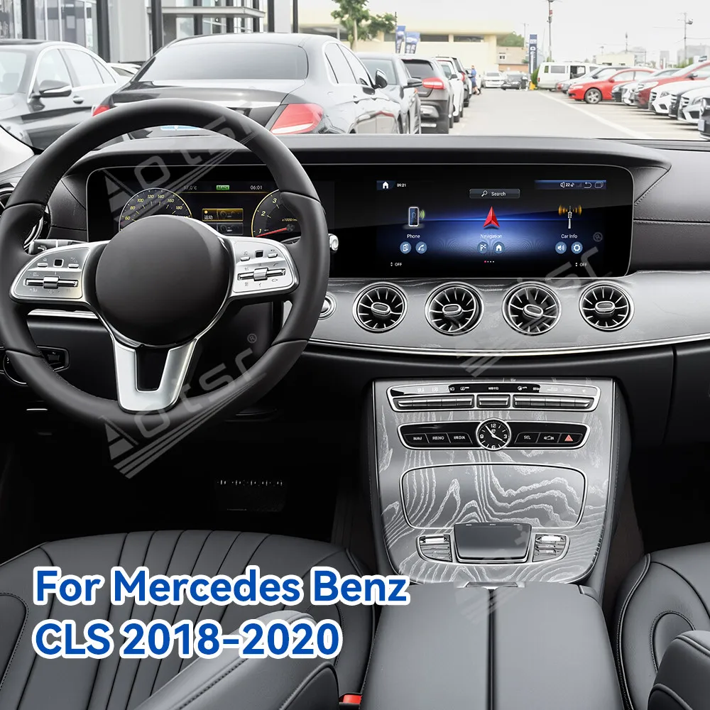 

For Mercedes-Benz E CLS G S Class 2016-2020, 12.3 Inch Qualcomm Android 13 2K IPS Car Stereo Wireless CarPlay Navigation DSP SWC