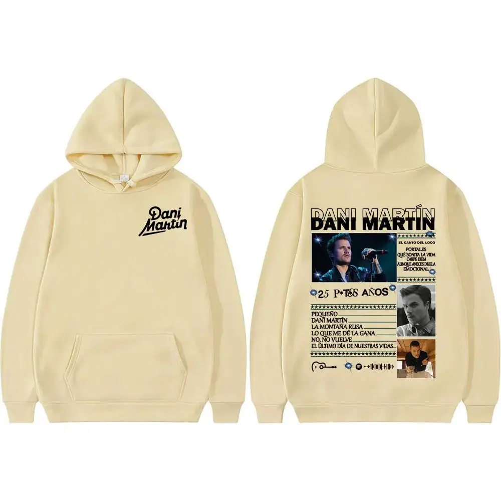 فاسق مقنعين Y2k موضة القوطية الشارع الشهير الصوف دافئ هوديس داني مارتن Ptos أنوس ميرش مطبوعة هوديي الخريف الشتاء للجنسين