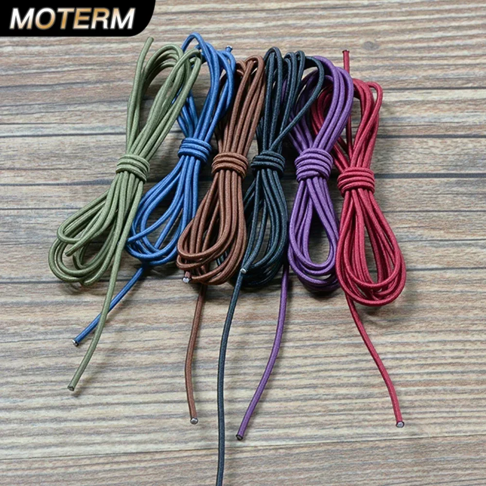 10 piece a set Repair Elastic Rubber Band For Leather Notebook Accessory Elastic String Bungee Cord 1 Meter Length