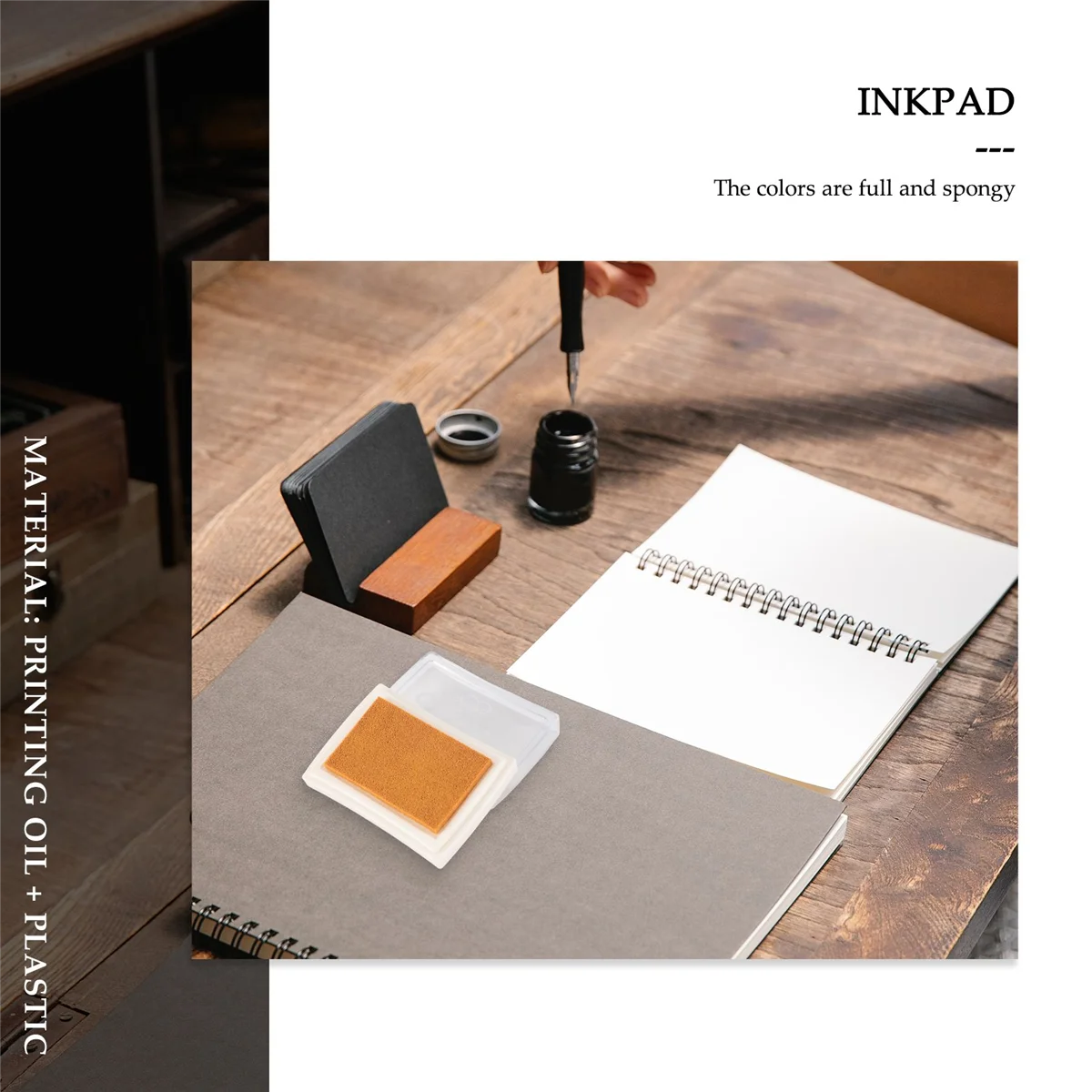 N16R Rubber stamp ink pad stamp inkpad Ink Pad - Gold