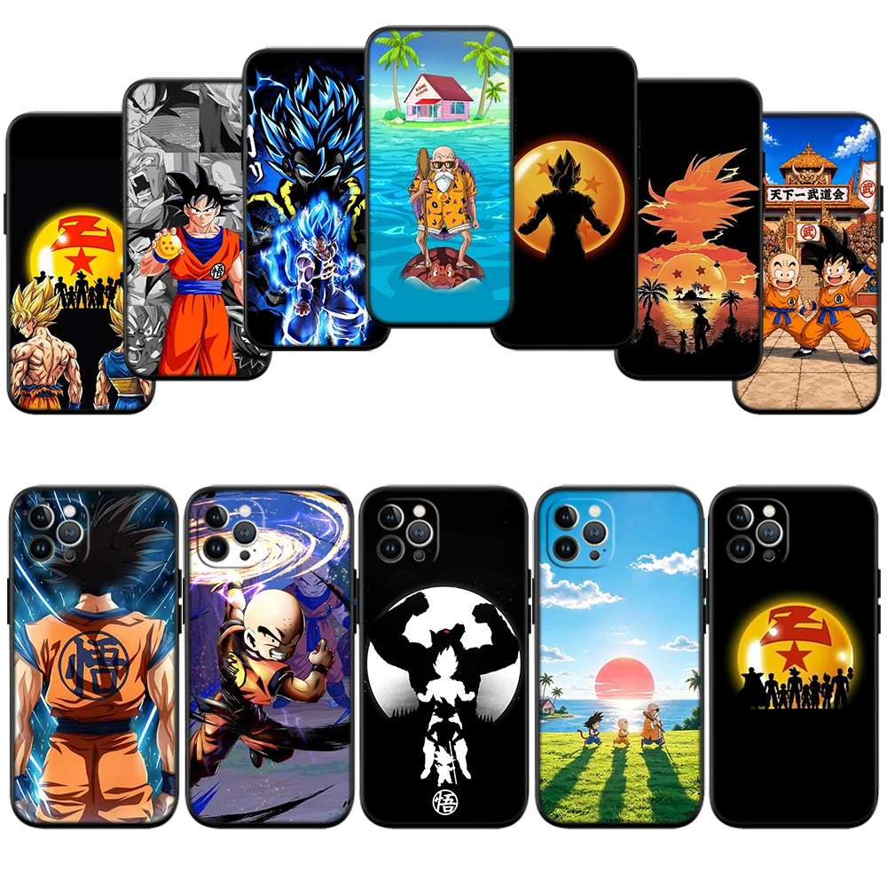 II22 Dragon Ball Z Phone Case for Samsung Galaxy Note 10 20 S23 S24 S25 Ultra FE Plus Edge Lite A02S A35 A07 A17