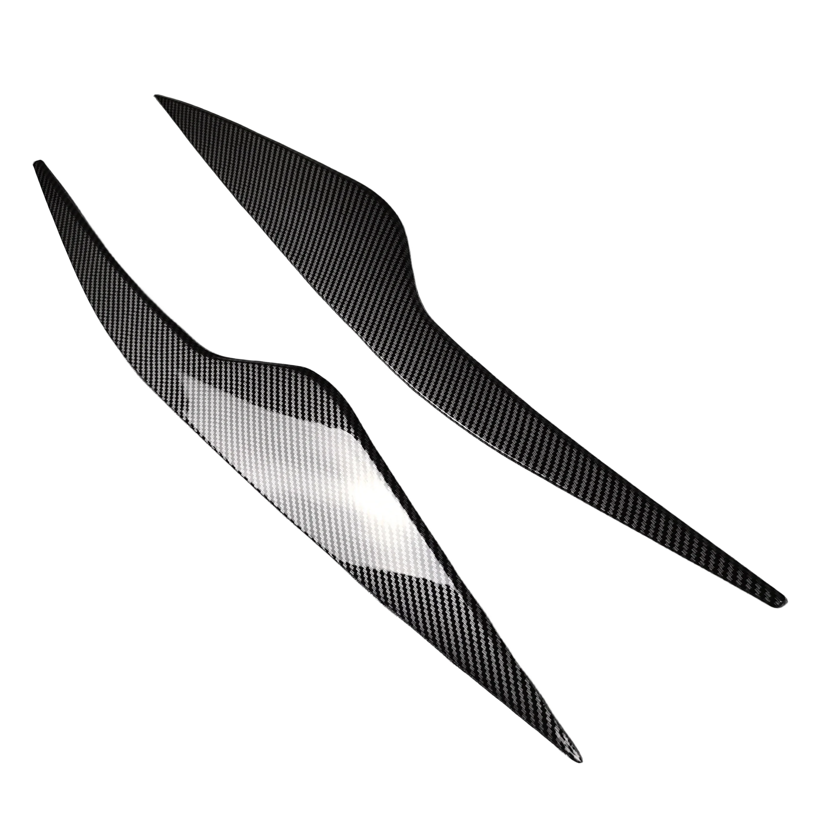 For Focus MK2 MK2.5 2008-2011 Front Headlight Eyelid Eyebrow Trim Head Lamp Decorative Cover Sticker Car Accessories Body Kits