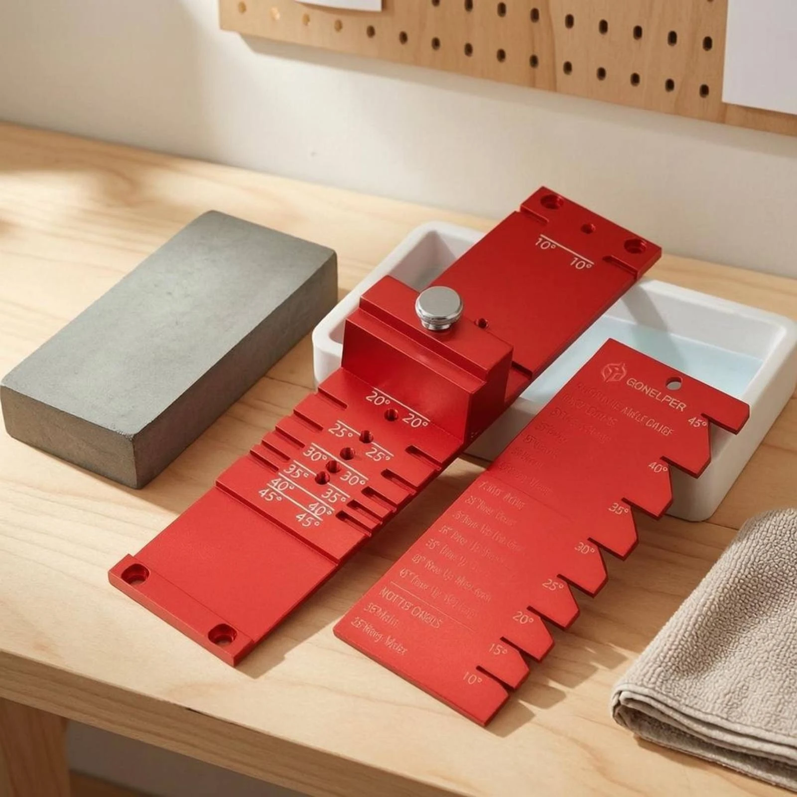 Plane Blade Sharpening Jig Corrosion Resistant Blade Sharpening Guide Workshop Tool Rustproof