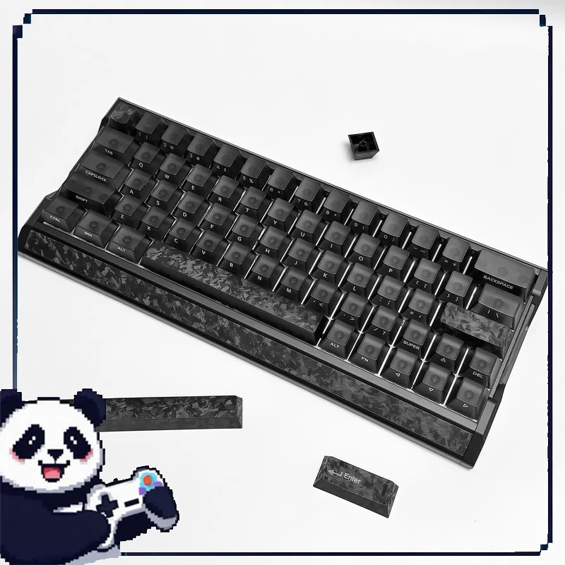 단조 카본 파이버 키캡 OEM 높이 Wooting60/Rog 마그네틱 스위치/기계식 키보드 커스터마이징 개조 액세서리
