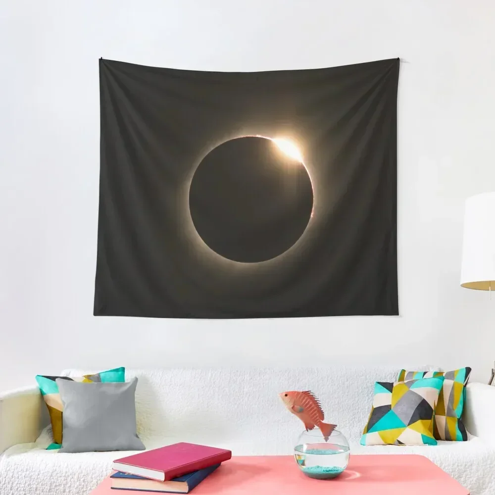 

2017 Solar Eclipse - Diamond Ring Tapestry House Decorations Aesthetics For Room Funny Tapestry