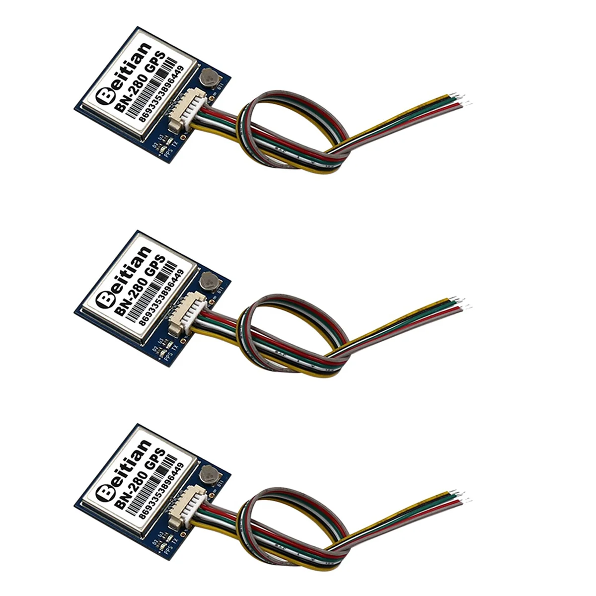 

2X GPS Module BN280 GPS+GLONASS BeiDou 5V TTL Level for RC Long Range FPV Racing Drone Airplane