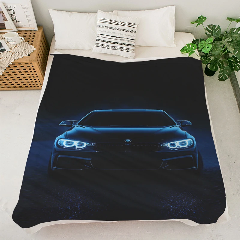 

Anime Blanket S-Bmws Fluffy Soft Blankets for Winter Microfiber Bedding Double Bed Blankets King Size Blanket Warm Knee Nap