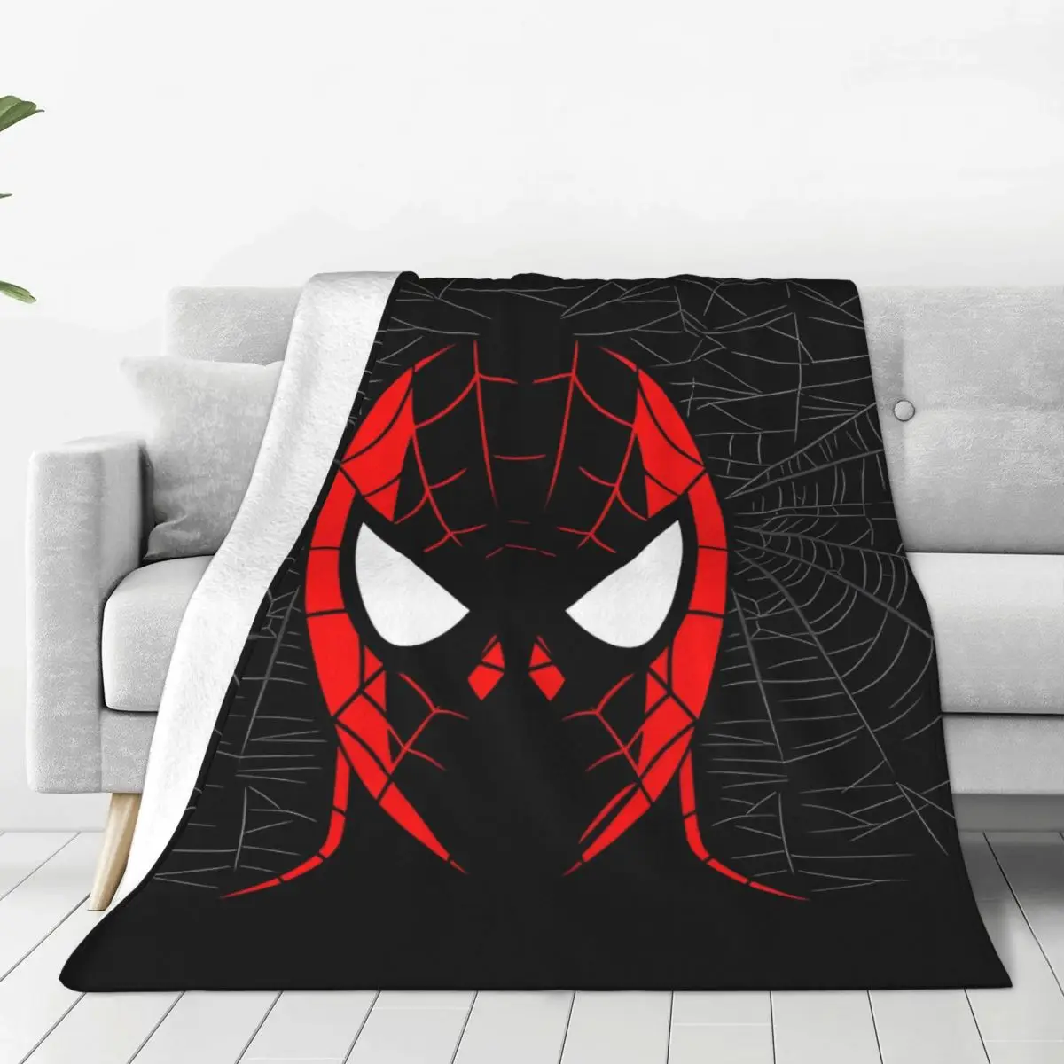 O incrível homem-aranha cobertor de pelúcia para crianças, cobertor de flanela para sofá e cadeira, colcha de qualidade personalizada quente e macia, filme presente