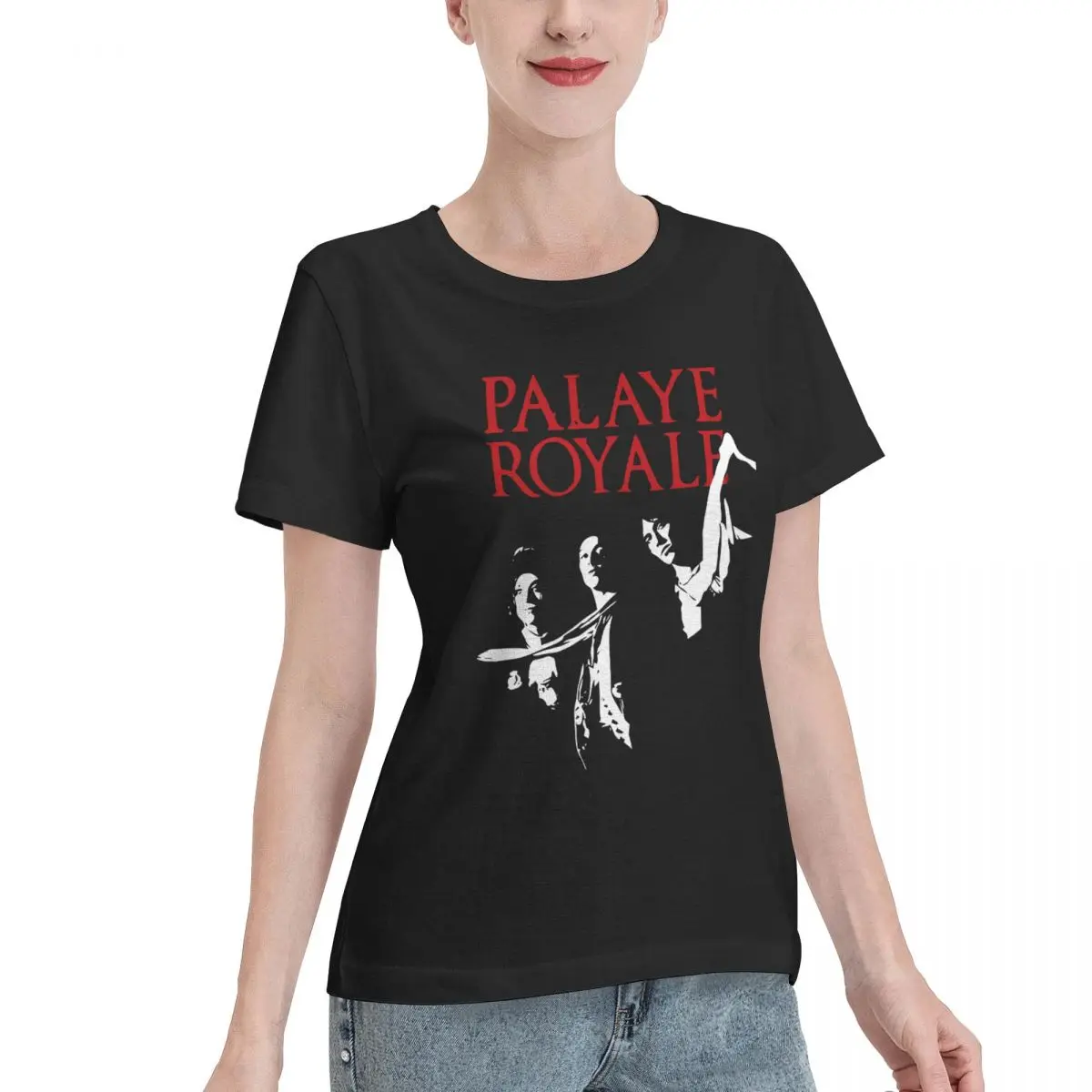 Reliable Item Palaye Royale Concert Racerback Women's T-shirt Aesthetic Comfy Daily Top