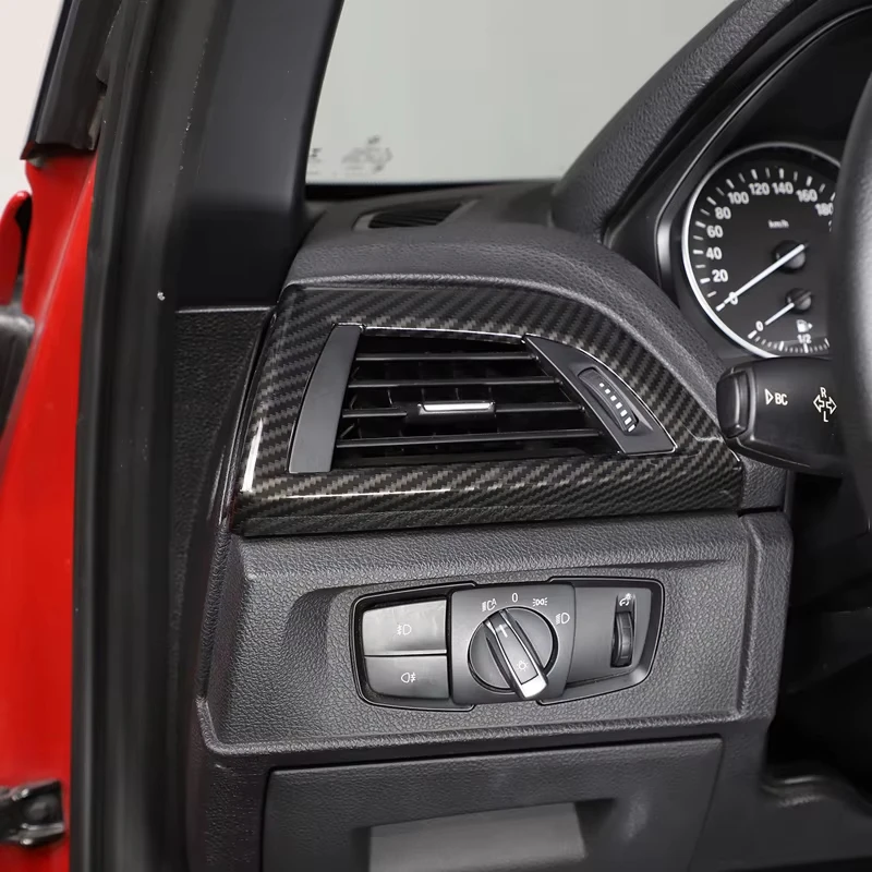 1 2 Series F20 F21 F22 2012-2018 Center Console Interior Decoration Trim Replacement For BMW Inner Dashboard Accessories Cover view 5