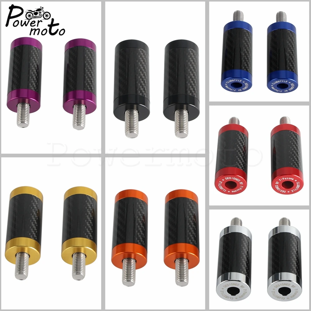 Pazoma Anteriore Posteriore Highway Peg Crash Bar End Slider Per Harley Softail Sportster Touring 1 1/4 "Protezione Motore Moto Slider