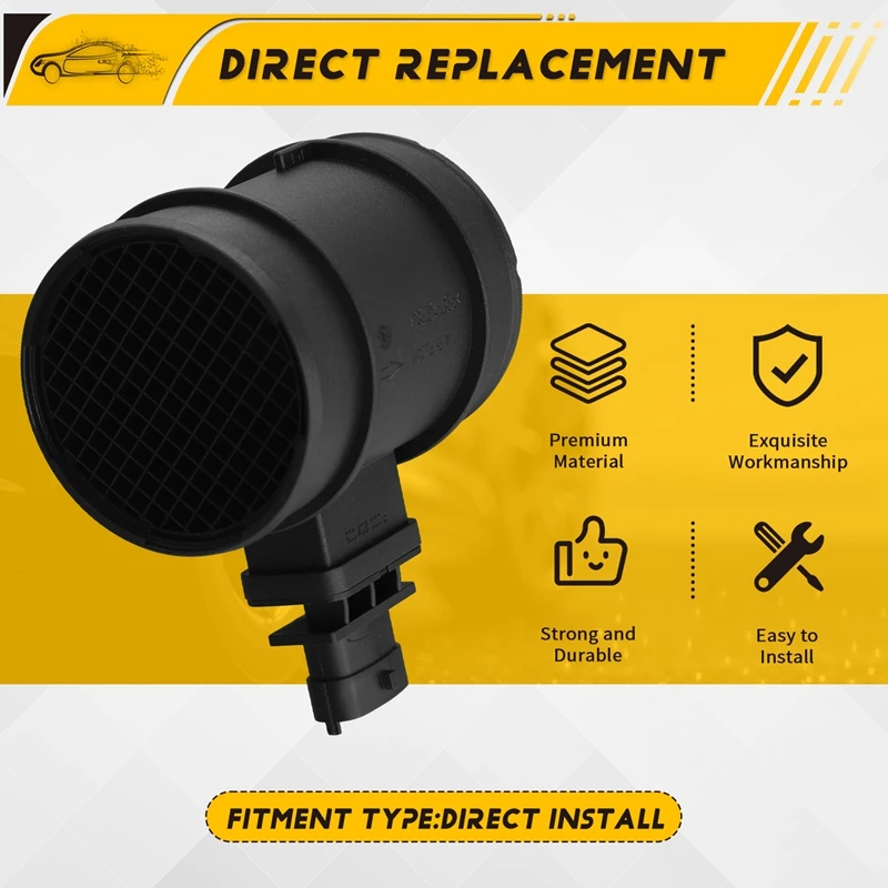 A13F- 0281006140   Sensor medidor de flujo de aire masivo para coche, para Great Wall Haval JMC Jiangling Kaiyun Isuzu 0281006280 0281002914