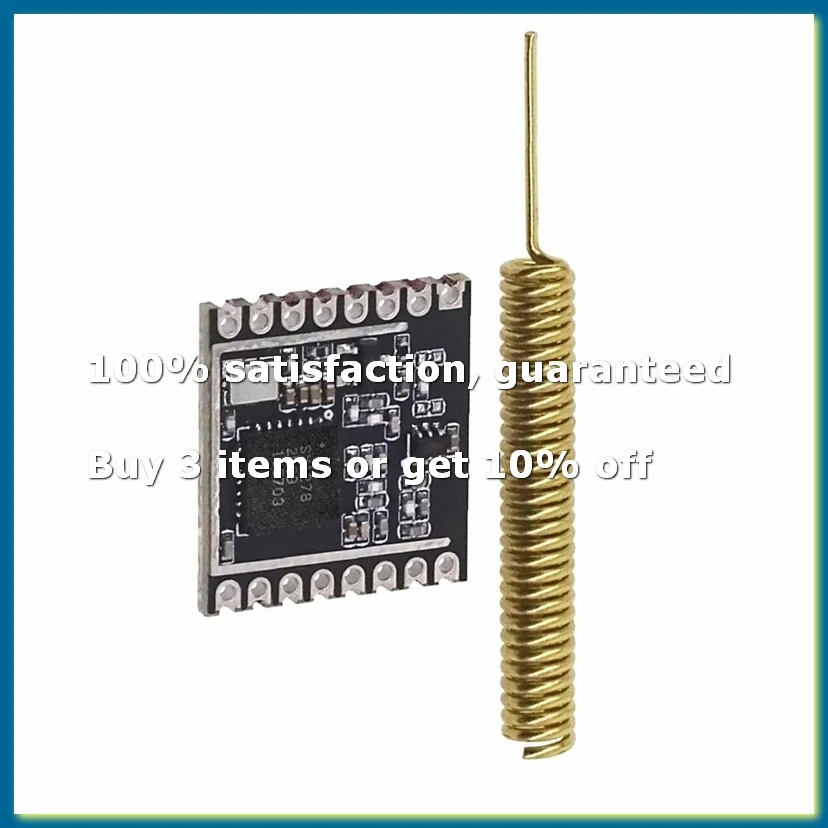 LoRa Wireless Transceiver Module 433M Long-Distance RF Transparent Communication SX1278-BCBW