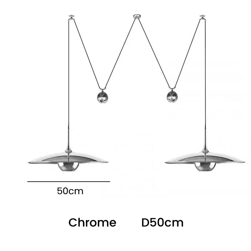 Postmoderne verstelbare led-hanglamp Nachtkastje Hangende slaapkamer Eetkamerverlichting / ophanging Spot Light Fixturex