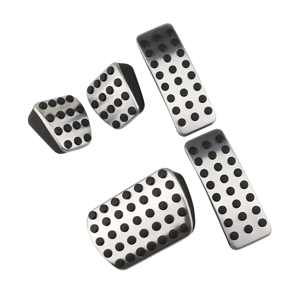 Stainless Steel Car Pedal Pads Cover for Mercedes Benz A B CLA GLA GLE ML GL R W164 W166 X156 X164 X166 2012 2013 2014 2015