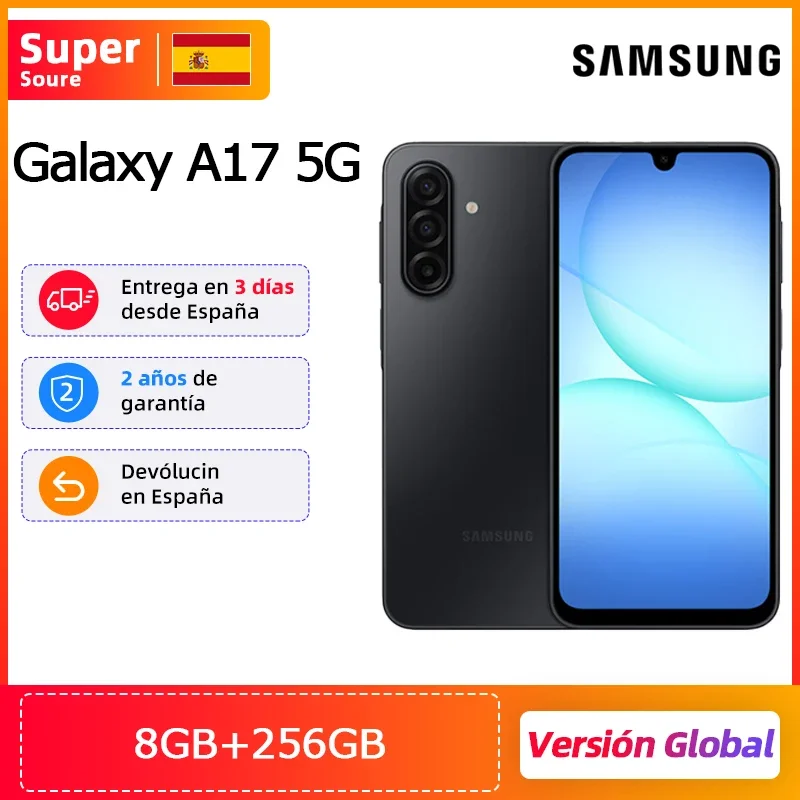 Samsung Galaxy A17 5G AI Smartphone 6.7 pouces Super AMOLED affichage 50MP cam�ra 5000 mAh batterie processeur octa-core