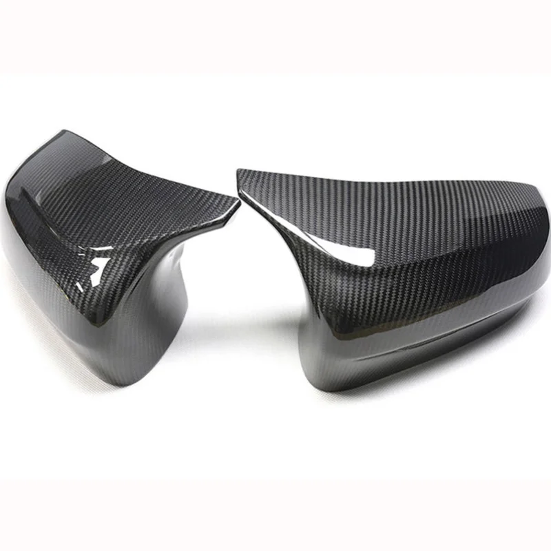 OME استبدال ألياف الكربون الجافة مرآة الرؤية الخلفية غطاء الكسوة لسيارات BMW M5 F90 M8 F91/F92/F93