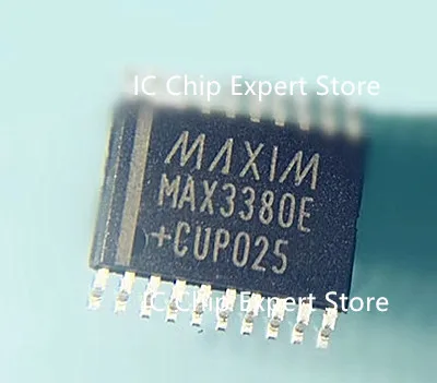 Chip circuito integrado ic, 2 piezas, MAX3380ECUP, MAX3380E, MAX3380