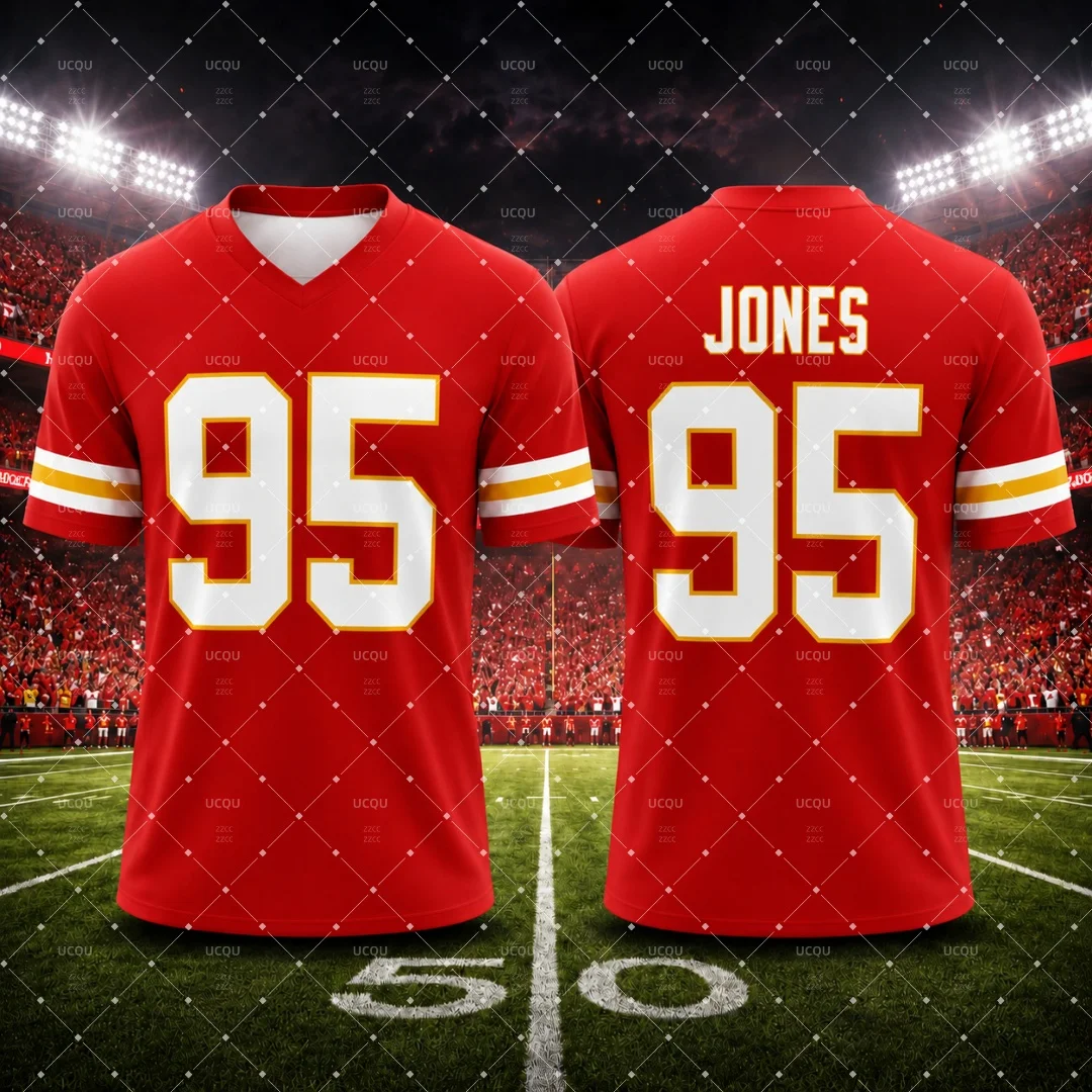 26-27 Chiefs-Königreich # 15 Mahomes American-Football-Trikot für Männer, Frauen und Kinder, Sport-T-Shirt, atmungsaktives Mesh, Fan-Spieluniform – Detail 4