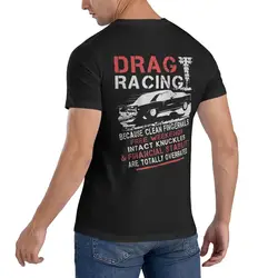 Camiseta de Drag Racing sobrevalorada, talla S-5XL