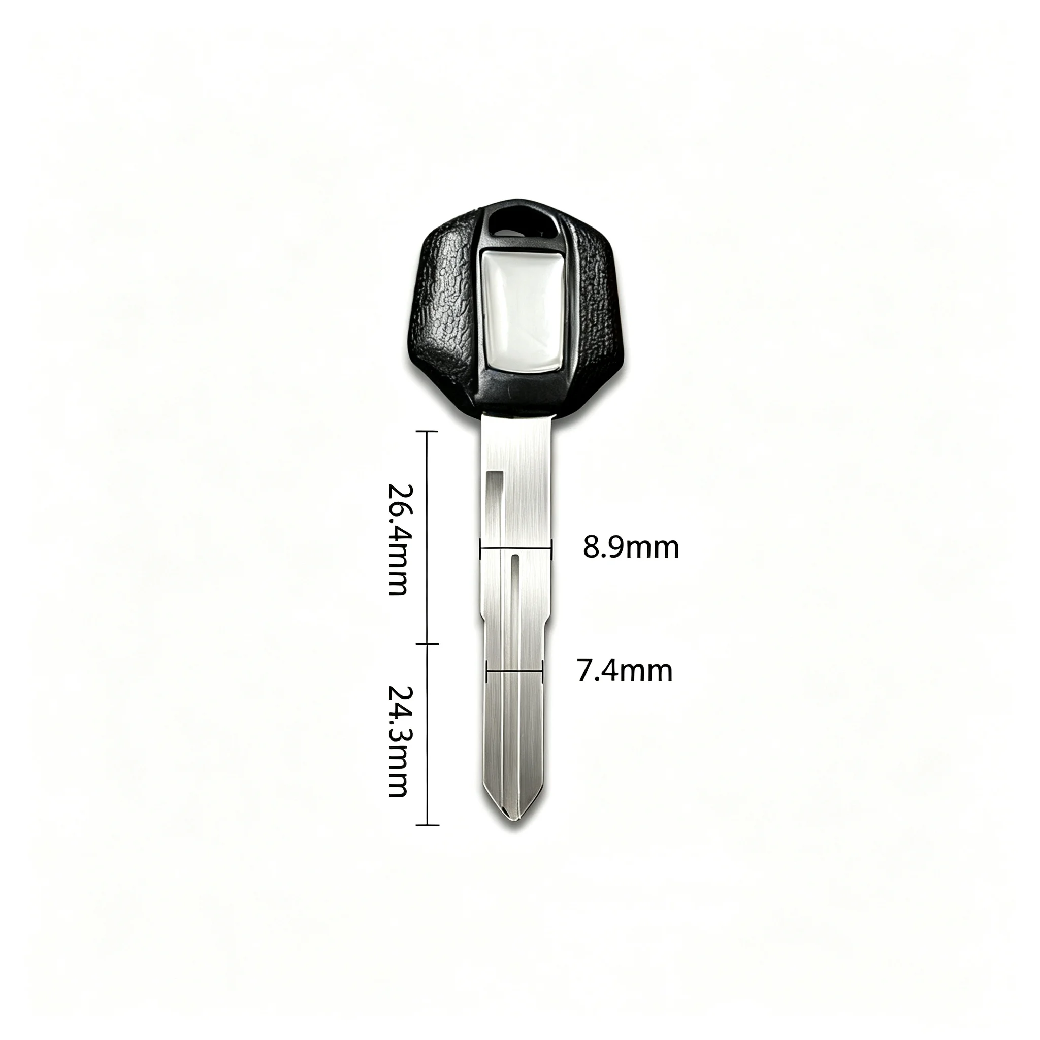 Motorcycle Blank Uncut Key, Replacement Blank Key Blade For Suzuki B-KING GSR400 GSR600 GSR750 GSR1000 GSX1300 2