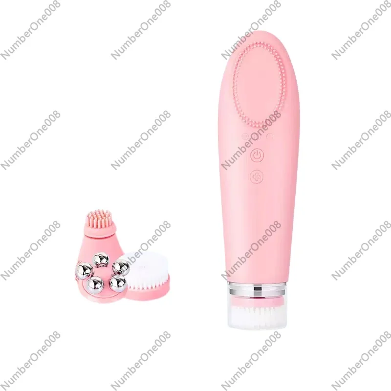 

New Arrival Skin Care Device Waterproof Soft Silicone Face Washing Massager Cleansing Brush