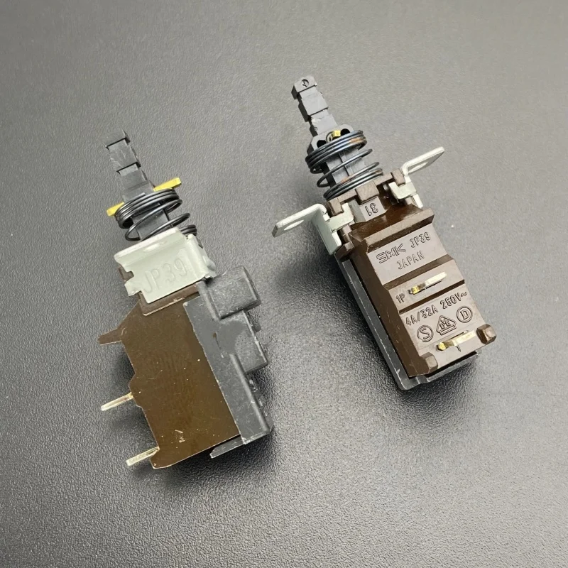 1PCS/LOT JP39 TV-3 self-locking power switch with lock button for 4A power amplifier audio cabinet piano key buttons