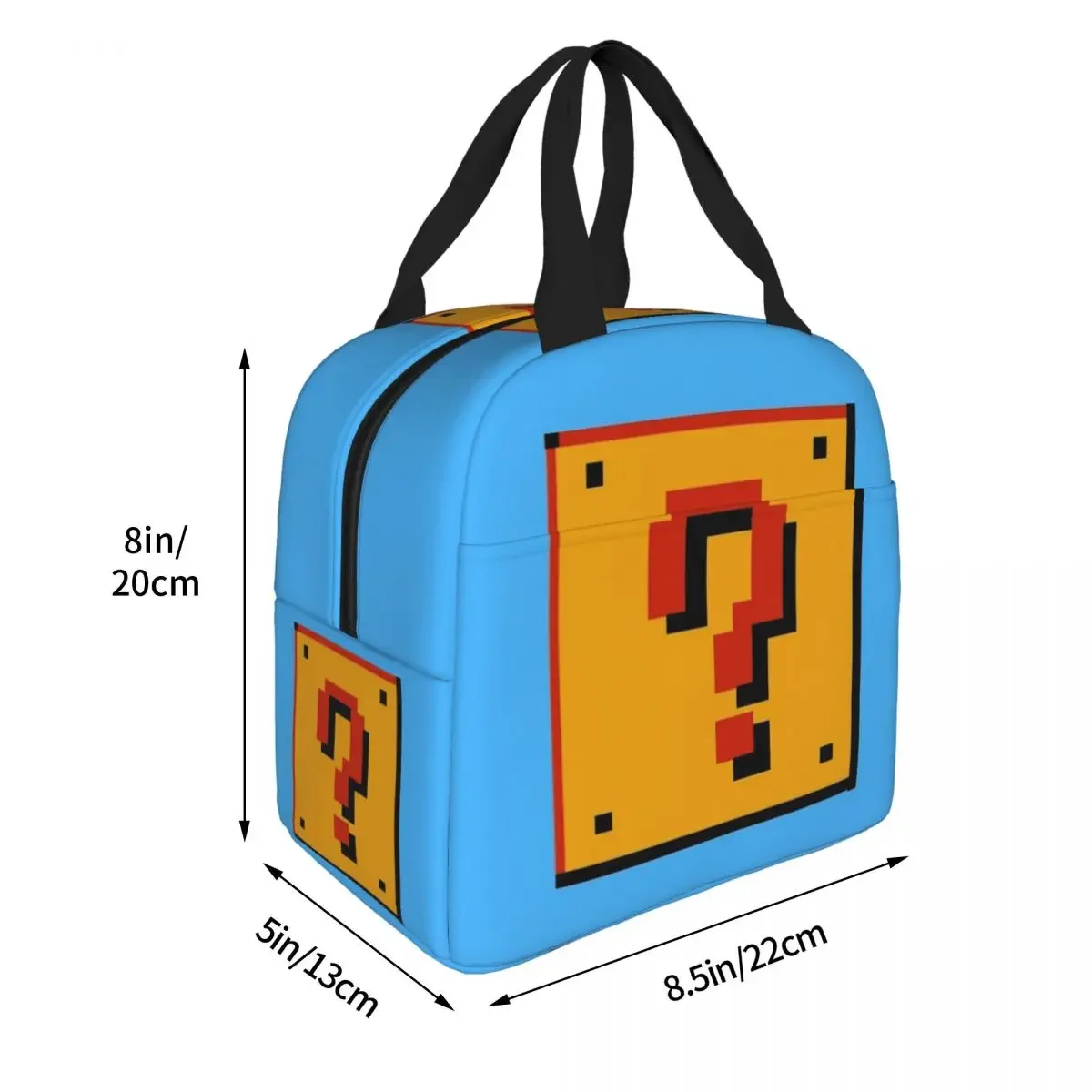 The Oldest Question Block Marios Insulated Lunch Bags High Capacity Meal Container Thermal Bag Tote Lunch Box Work Outdoor