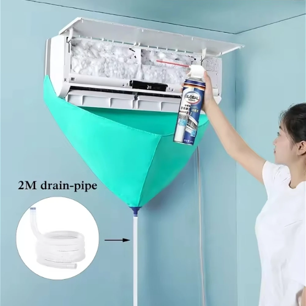 

Household Air Conditioning Water Cover Professional Cleaning Air Conditioning Water Bag Tool Set Cleaning Water Cover