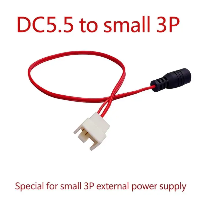 31BA Multiple Purpose DC5521 To 3 Pin 4 Pin Adapter Cable For Various Equipment