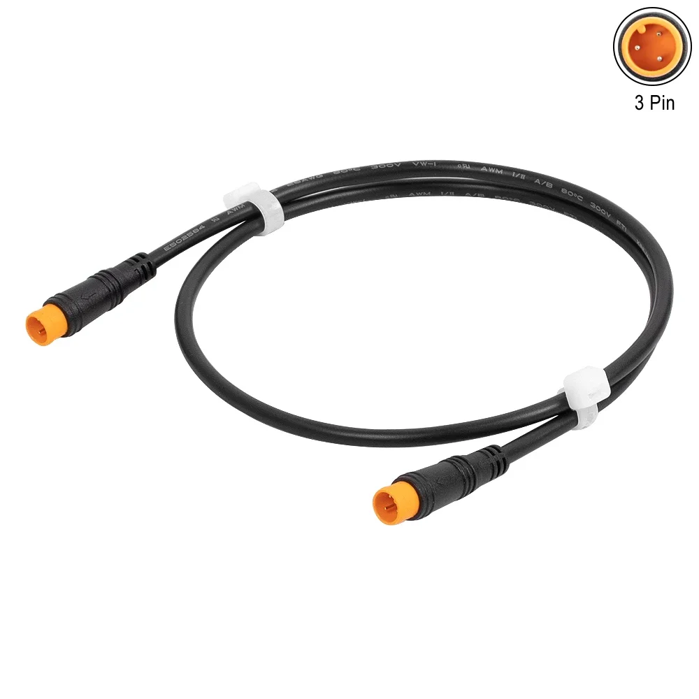 Mannelijke Vrouwelijke Verlengkabel Sensor voor BAFANG Elektrische Fiets Motor Drive Duimgas Ebike 3-pins Conversie Connector Kabel