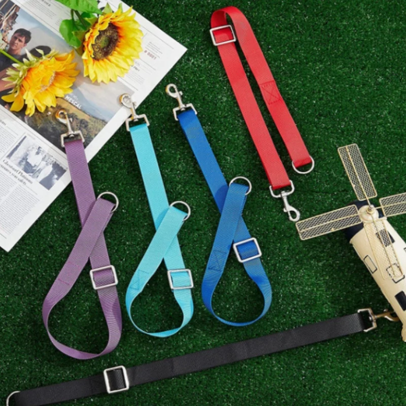 Horse Feeding Bucket Strap For Water Buckets, Hay Nets, Adjustable Nylon Livestock Feeding Becket Belt Farm Hanging Strap Rope