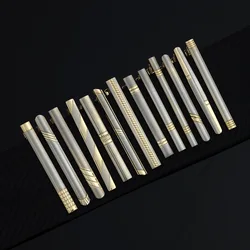 Metal Gold/Silver Plated Tie Clips For Men Personalised Necktie Bar Wedding Tie Pin Party Jewelry Accessories Man Souvenir Gift